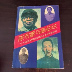 陈布雷与陈伯达：踩在中国历史转折点上的两位秘书：国共两党比较研究丛书