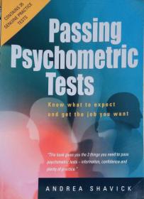 passing psychometric tests：know what to expect and get the job you want英文原版