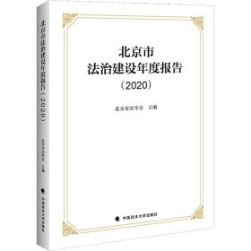 【正版书籍】北京市法治建设年度报告2020