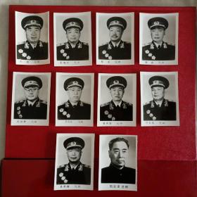 十大元帅（八十年代照片10张）