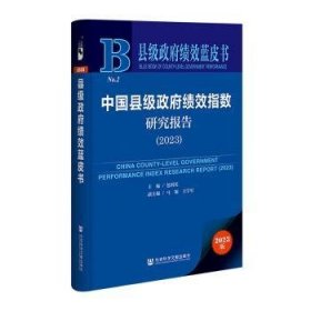 中国县级政府绩效指数研究报告