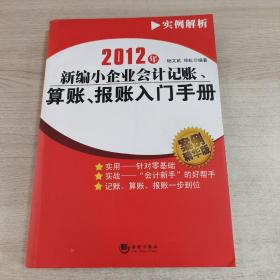 2012年新编小企业会计记账、算账、报账入门手册