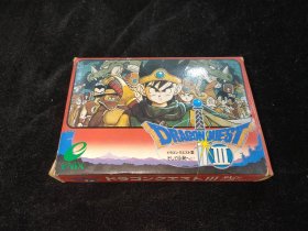 1988年 日本原版 龙之任务3 任天堂游戏卡（附原盒 附说明书）