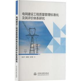 电网建设工程质量管理标准化及其评价体系研究 水利电力 袁太,邹贵林,张万辞 新华正版