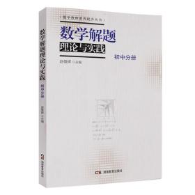 全新正版 数学解题理论与实践（初中分册） 赵雄辉 9787553924403 湖南教育出版社
