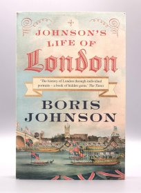 Johnson's Life of London by Boris Johnson 英文原版书