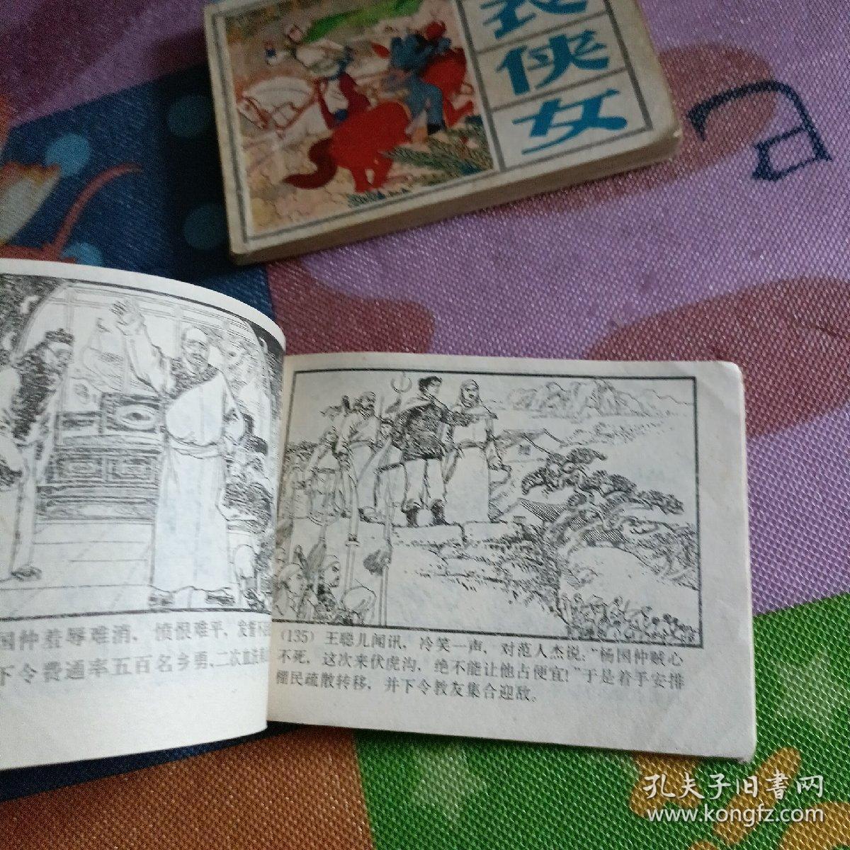 白衣侠女上下连环画