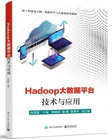 Hadoop大数据平台技术与应用 普通图书/综合图书 孙风栋 工业 9787413650