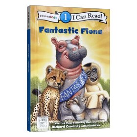 英文原版 Fantastic Fiona (I Can Read! / A Fiona the Hippo Book) 神奇的菲欧娜 4-8岁儿童初级读物绘本 Richard Cowdrey 英文版 进口英语原版书籍