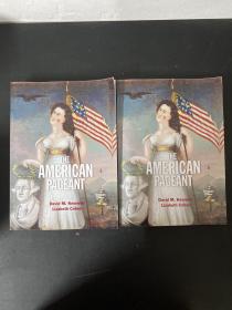 英文原版 美国历史 第16版 THE AMERICAN PAGEANT Sixteenth Edition（1.2册） 2册合售