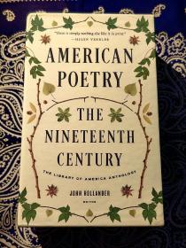 【美国文库 或 五星文库 本】《American Poetry：The Nineteenth Century》 
《美国十九世纪诗歌选》 （ 硬精装附书盒一套两册 ）