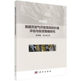 我国页岩气开发项目的价值评估与投资策略研究 经济理论、法规 郭菊娥，刘子晗