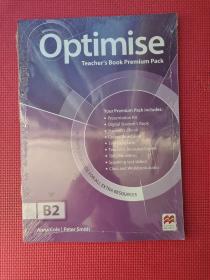 Optimise B2 (Upper Intermediate)  Teacher's Book Premium Pack  16开  全新塑封