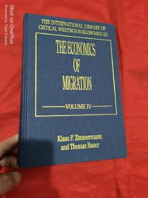 The Economics of Migration Volume 4: Migration and the Natives （16开，精装）