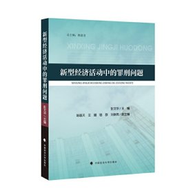 全新正版新型经济活动中的罪刑问题9787562081326