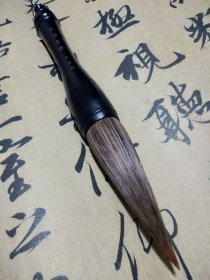 善琏湖笔 朵云轩 昌硕书宝 大提斗 劲锋 有弹性 出锋10厘米 口径3厘米 2008年制笔