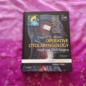 英文原版 Operative Otolaryngology: Head and Neck Surgery (Volume 1) 耳鼻喉科手术