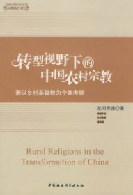 【正版新书】转型视野下的中国农村宗教:兼以乡村基督教为个案考察