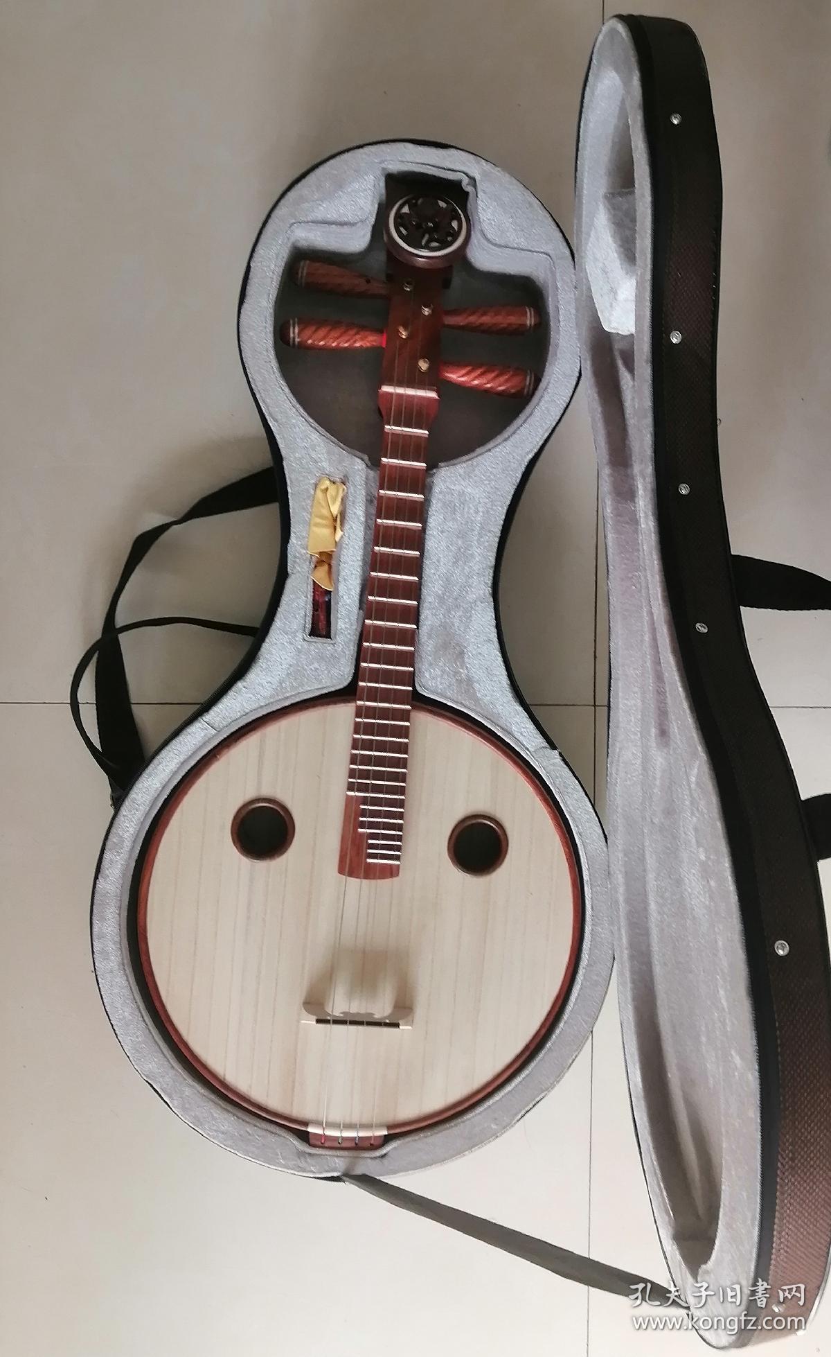 当代经典缅甸酸枝木乐器中阮全新虒人荣誉珍藏