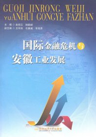 （正版9新包邮）国际金融危机与安徽工业发展赵炳云，陆勤毅主编