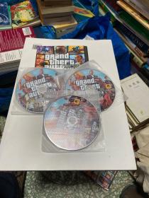 Grand Theft Auto V（8张光盘加一本手册 中英文）盒子破损