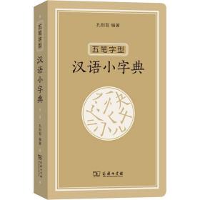 五笔字型汉语小字典 汉语工具书 孔则吾
