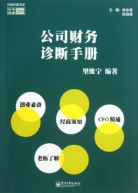 公司财务诊断手册/价值中国书系