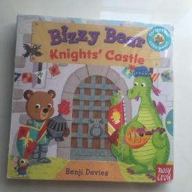 英文原版  Bizzy Bear: Knights' Castle 骑士城堡  幼儿纸板书