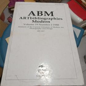 ABM  ARTbibliographies Modern（1988年第十九卷第二期）