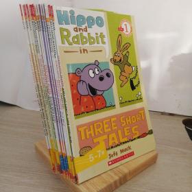 000Hippo & Rabbit in Three Short Tales (Scholastic Reader Level 1)Scholastic分级读本第一级：河马与小兔的三个小故事系列14本合售
