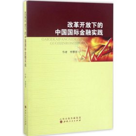 【正版书籍】改革开放下的中国国际金融实践专著李慧芬[著]gaigekaifangxiadezhongguogu