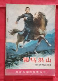策马洪山 陶铸在鄂中抗日的故事 84年1版1印 包邮挂刷