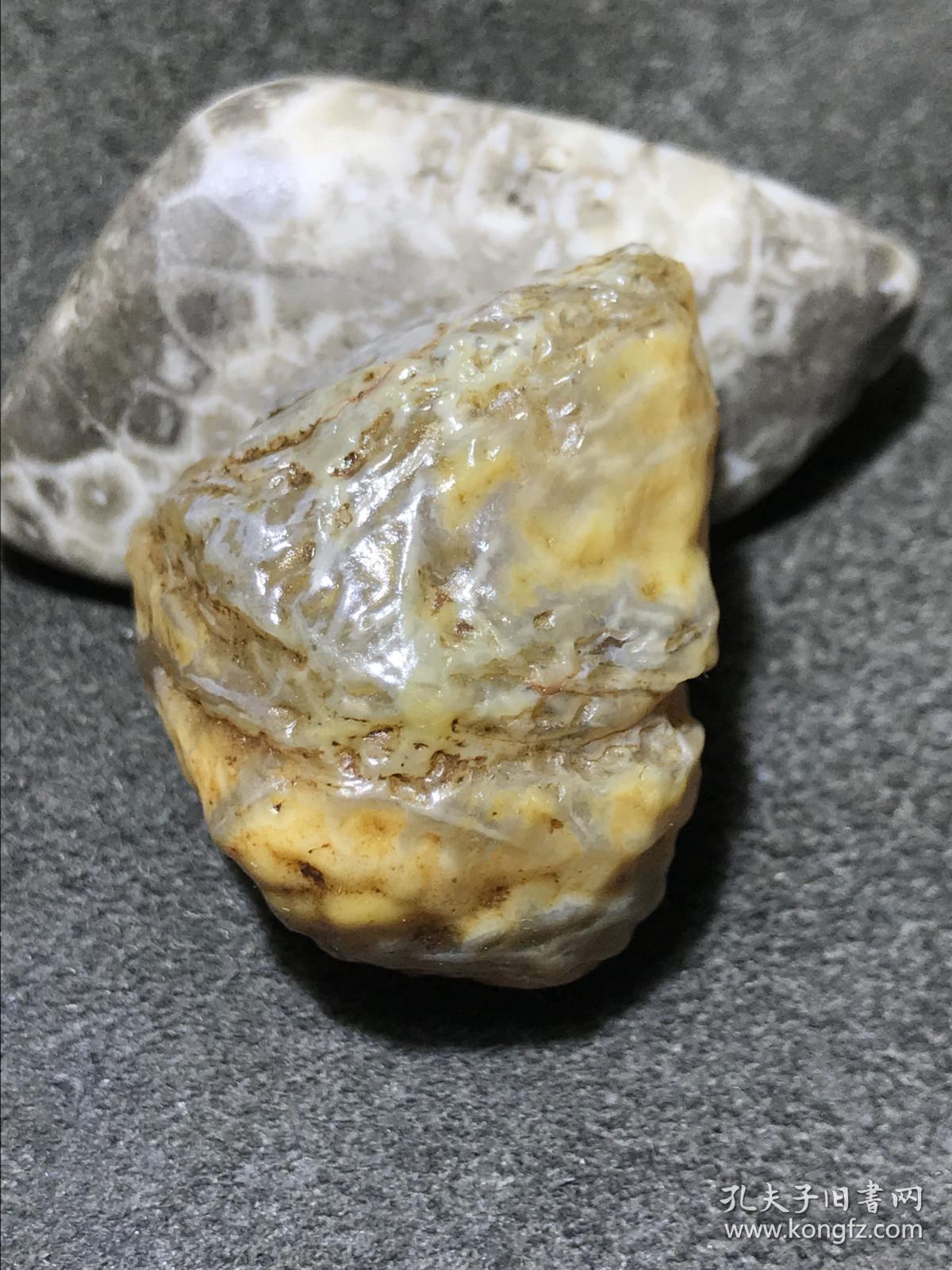 精美戈壁高玉化血脉筋脉石原石一颗