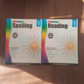 SPECTRUM Spelling1、SPECTRUM Reading1（英文原版，两册合售）