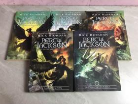 《波西杰克逊 第一季五部曲 1-5册》 Percy Jackson and the Olympians 5 Book Paperback Boxed Set by Rick Riordan