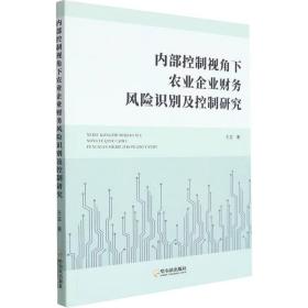 内部控制视角下农业企业财务风险识别及控制研究王亚哈尔滨出版社