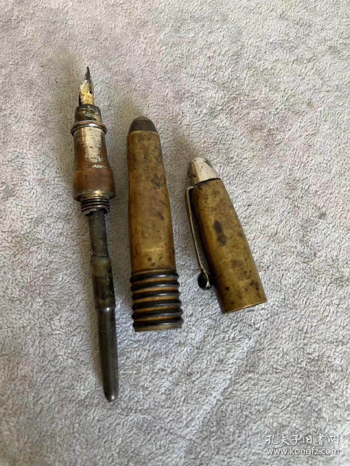罕见外国古董钢笔一支