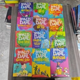 新版罗尔德达尔全集:小说套装Roald Dahl（12册合售）