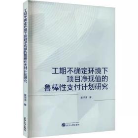 工期不确定环境下项目净现值的鲁棒性支付计划研究 梁洋洋 武汉大学出版社