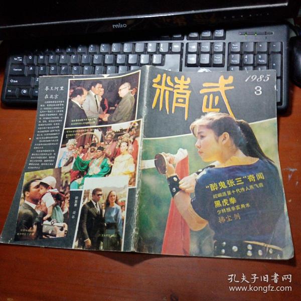 精武 1985年第3期总第8期(醉鬼张三奇闻,崆峒派第十代传人燕飞霞, 黑