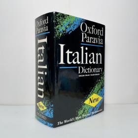 Oxford Paravia Italian Dictionary 牛津帕拉维亚意大利语词典 English-Italian Italian-English 英语・意大利文原版