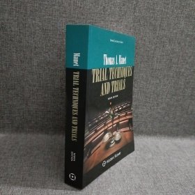 Trial Techniques and Trials, 9th Edition (Aspen Coursebook) 庭审与庭审技术(第九版)