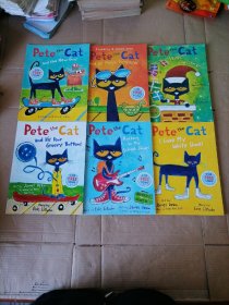 Pete the Cat I Love My White Shoes，6本合售