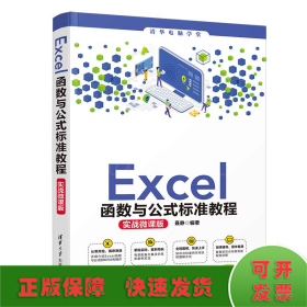 Excel函数与公式标准教程(实战微课版)/清华电脑学堂