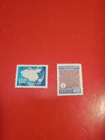 纪120中国广播公司创立四十周年纪念邮票 原胶轻贴