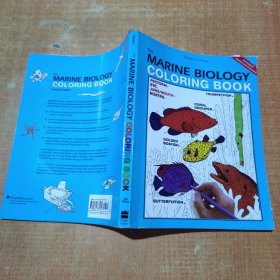 The Marine Biology Coloring Book, 2nd Edition 英文版 海洋生物学涂色书 第2版 英文原版 有笔记不影响阅读哈