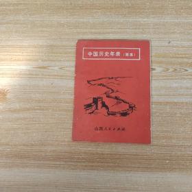 中国历史年表简本
