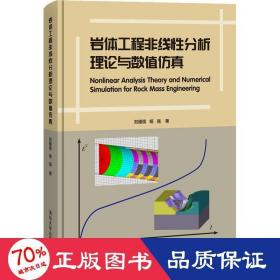 岩体工程非线分析理论与数值 基础科学 刘耀儒,杨强 新华正版