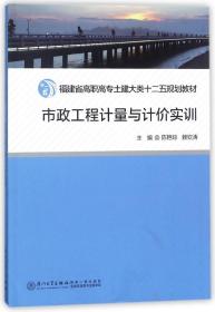 市政工程计量与计价实训(福建省高职高专土建大类十二五规划教材)