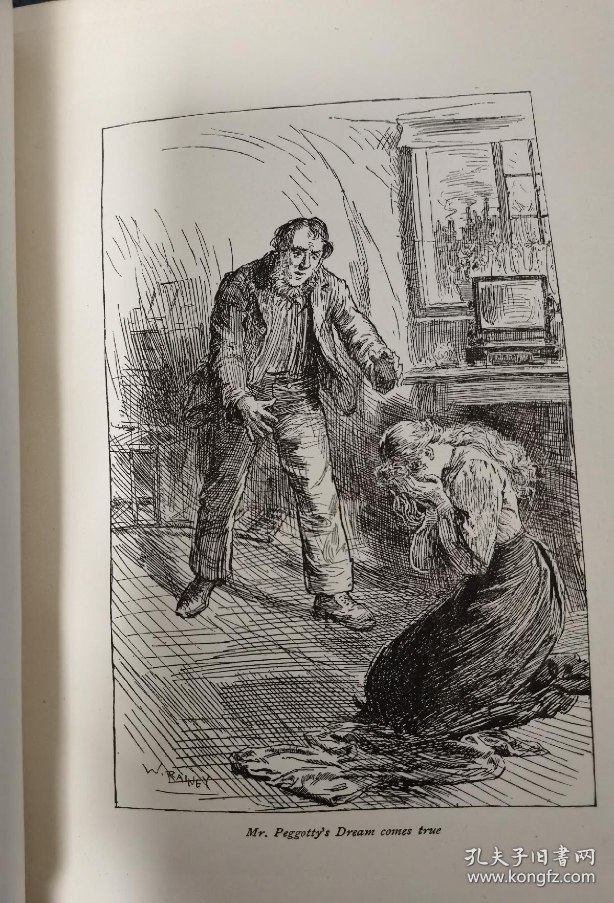 1902年charlesdickensdavidcopperfield狄更斯大卫科波菲尔插图本古董